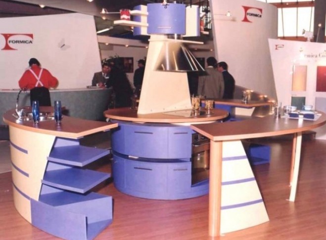 1º Premio Formica Creativa al diseño de una cocina con la aplicación de los materiales de la firma promotora del certamen.